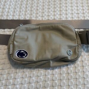 Lululemon Penn State Everywhere Belt Bag in Raw Linen